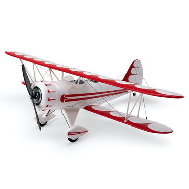 E-Flite UMX WACO RC Plane BNF Basic with AS3X and SAFE Select White EFLU53550